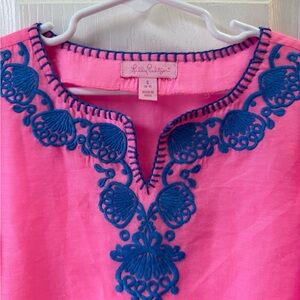 Lilly Pulitzer Pink & Blue Beach Cover-Up